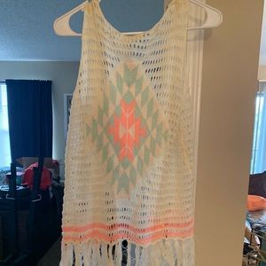 Crochet vest